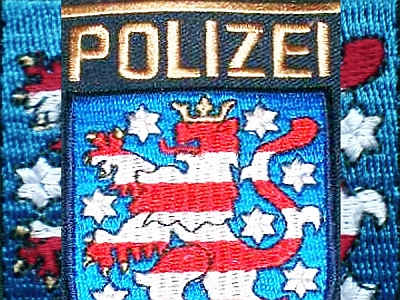 JEZT - Wappen der Thüringer Polizei - Symbolbild
