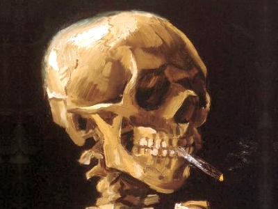 JEZT - 17 Tage Europa - Vincent van Gogh - Smoking Skull - Rainer Sauer