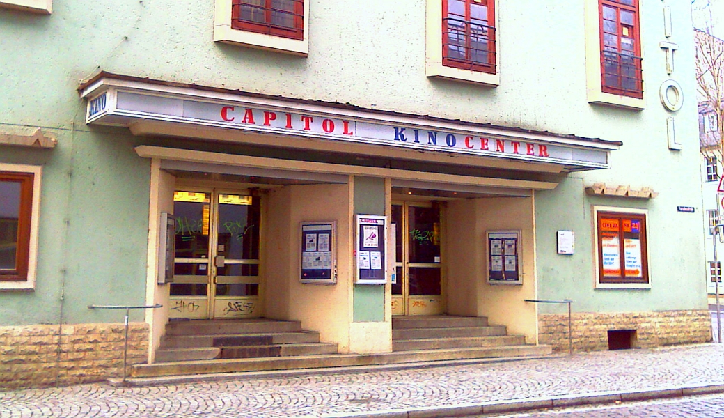 JEZT - Das Capitol Kinocenter in Jena im Jahre 2000 - Foto © MediaPool Jena
