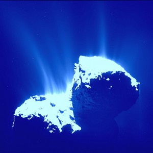 JEZT - Der Komet Tschuri im Januar 2015 - 520x520 Image © ESA - Bildbearbeitung InterJena