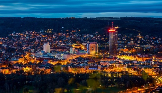 JEZT - Die Lichtstadt Jena am Abend - Foto 2 © JenaKultur Haecker