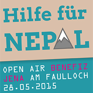 JEZT - Hilfe fuer Nepal Benefizkonzert - Logo  - Symbolbild © MediaPool Jena