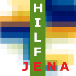 JEZT - HILFE JENA Button - Abbildung © MediaPool Jena