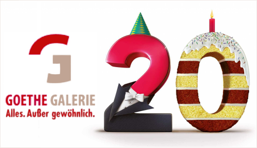 JEZT - Goethe Galerie 20 - Alles Außer gewöhnlich Logo - Abbildung © MediaPool Jena