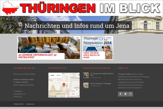 JEZT - Thüringen im Blick Teaser - Abbildung © MediaPool Jena