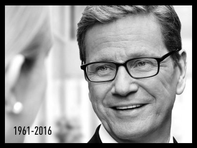 FDP Die Freien Demokraten trauern um Guido Westerwelle, der am 18. März 2016 verstorben ist