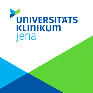 JEZT - Logo und Farben des Universitätsklinikums Jena - Abbildung © MediaPool Jena