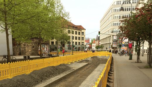 FDP Jenas Innenstadt im Juni 2016