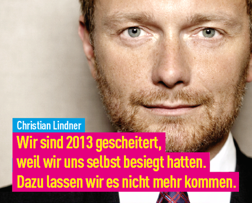 FDP - Lindner Statement vom April 2016