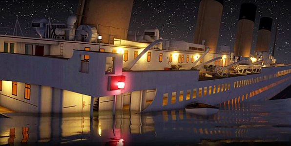 JEZT - Der Untergang der Titanic in einer Echtzeitanimation - Abbildung 2 © Four Funnels Entertainment