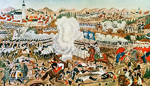 JEZT - Die Schlacht bei Jena am 14. Oktober 1806 - Abbildung eines Bildes aus der Sammlung Preussischer Kulturbesitz © MediaPool Jena