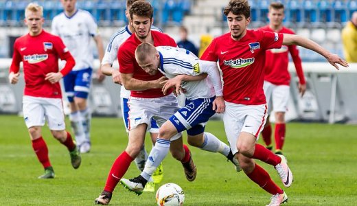 JEZT - Durchsetzungsstrake Herthaner gewinnen mit 5 3 gegen den FC Carl Zeiss - Foto © FCC