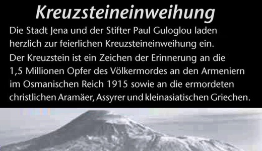 JEZT - Khachkar Kreizsteineinweihung in Jena - Symbolbild © MediaPool jena