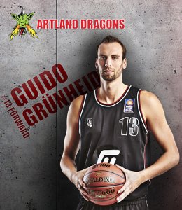 JEZT - Autogrammkarte Guido Grünheid - Abbildung © Artland Dragons