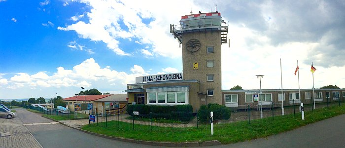 JEZT - Der Flughafen in Schöngleina im Saale-Holzland-Kreis - Foto © MediaPool Jena