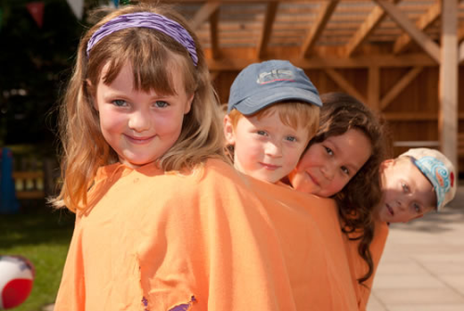 JEZT - Kinder der Kita Glühwürmchen - Foto © ASB Jena