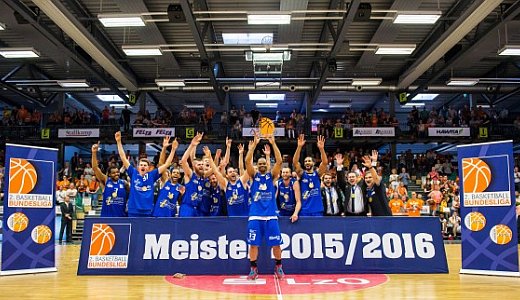 JEZT - Science City ist Meister der Zweiten Basketball Bundesliga ProA 2016 2017 - Foto © Science City Jena Christoph Worsch