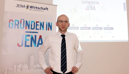 JEZT - Wilfried Röpke Chef der Jenaer Wirtschaftsförderung - Foto © Stadt jena JenaWirtschaft