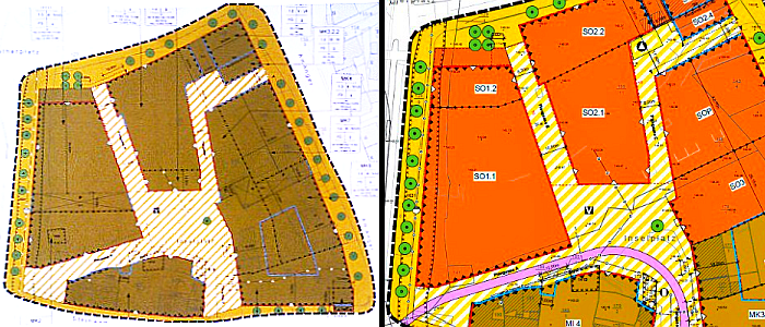 JEZT - B-Plan Inselplatz mit Detailaauschnitt - Abbildung © MediaPool Jena