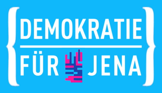 JEZT - Logo DEMOKRATIE FÜR JENA - Grafik © MediaPool Jena