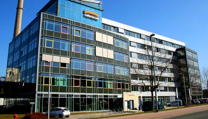 JEZT - Das Geschäftsgebäude der Stadtwerke Jena Gruppe in der Rudolstädter Straße - Foto © Stadtwerke Jena Pößneck