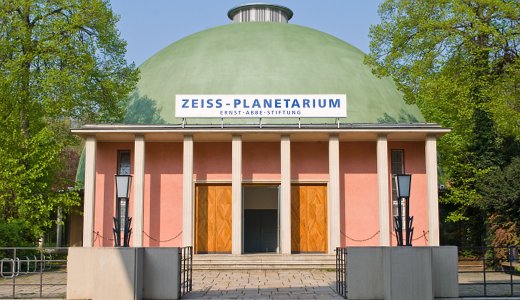 JEZT - Das Zeiss-Planetarium Jena - Foto © W. Don Eck 2013 - Veröffentlicht mit freundlicher Genehmigung der Ernst-Abbe-Stiftung Jena