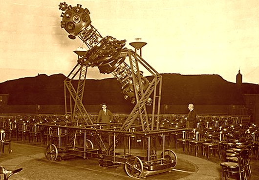 JEZT - Planetariumsprojektor Model II Jena 1926 - Foto © Archiv Zeiss-Planetarium Jena