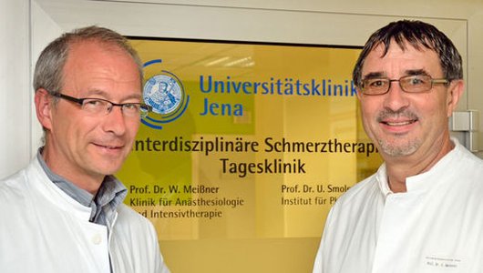 jezt-prof-dr-winfried-meissner-und-prof-dr-ulrich-smolenski-leiten-die-ukj-schmerztagesklinik-foto-universitaetsklinikum-jena