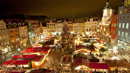 Der Historische Jenaer Weihnachtsmarkt.- Foto © Stadt Jena Andreas Hub 533x300