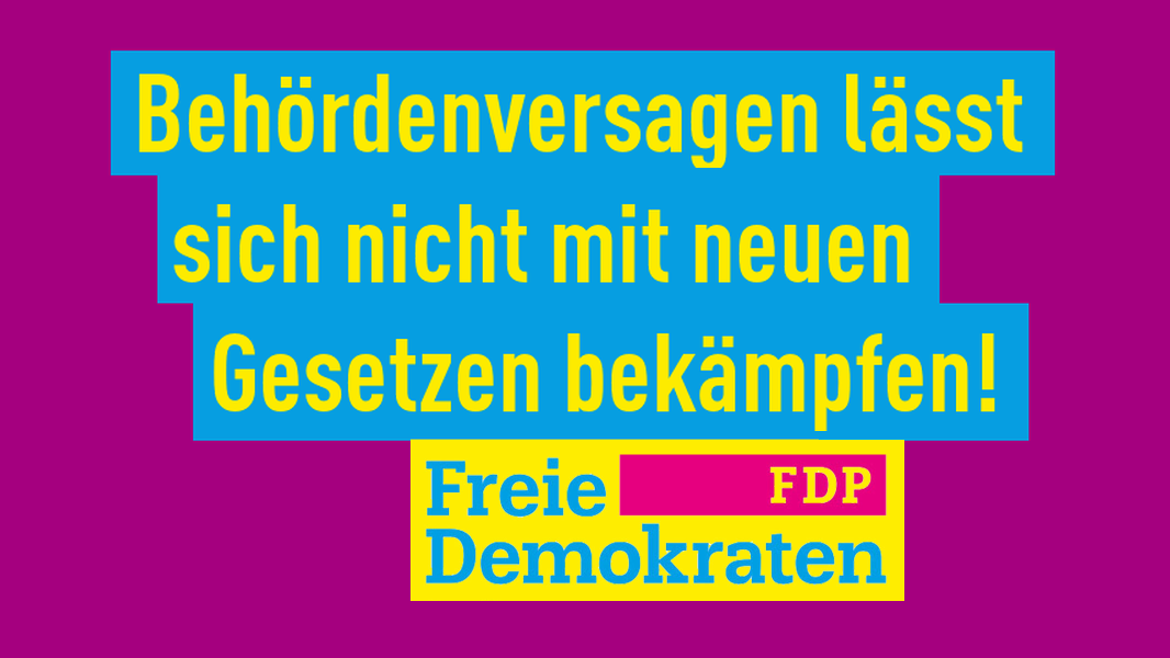 FDP Behördenversagen