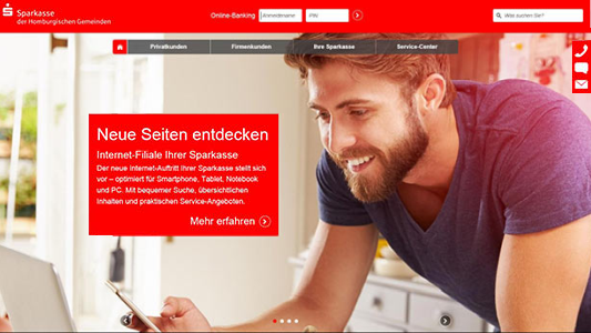 Internet-Filliale der Sparkasse - Symbolbild © Sparkasse Jena