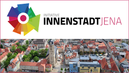 Logo Plate der Initiative Innenstadt Jena -Abbildung 533x300 © Initiative Innenstadt Jena