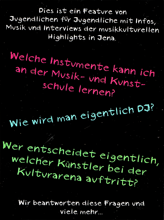 Jugend-Musik-Jena Statement © MediaPool Jena