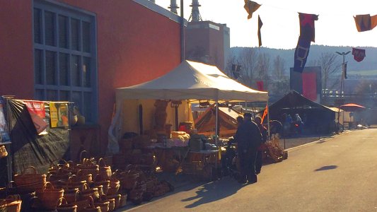 Mittelalterlicher Handwerkermarkt auf dem Außengelände der Messe JENA 2017 - Foto © MediaPool Jena